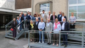 Treffen der Städtepartner Beckum-Heringsdorf-La Celle St. Cloud-Grodków in Beckum