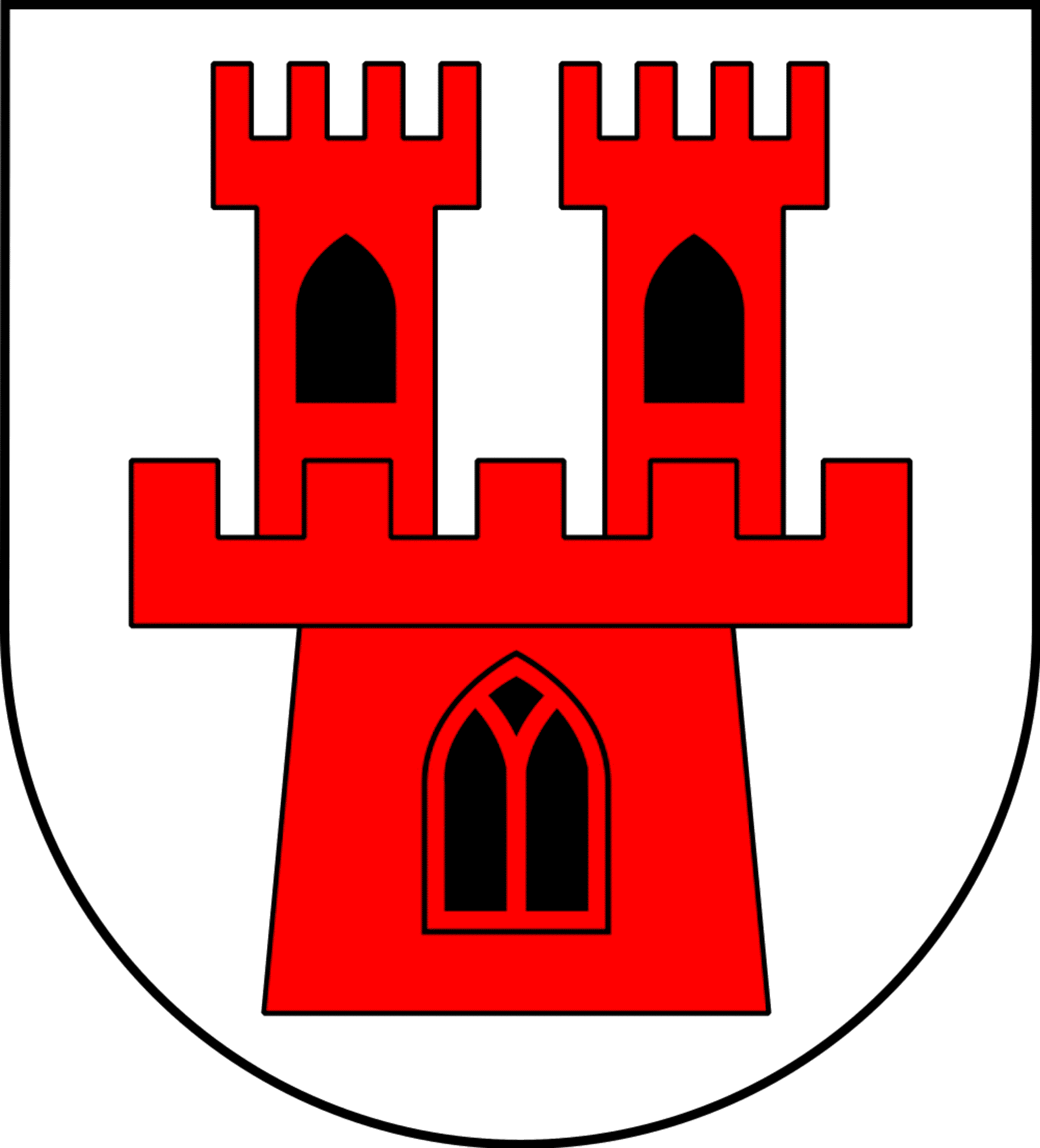 Städtepartnerschaft Beckum - Wappen der Stadt Grodków